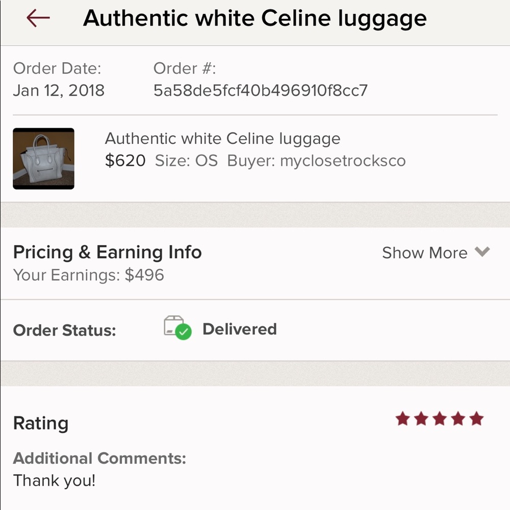 Authentic Celine